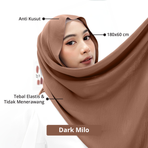 Pashmina Instan Kaos Jersey Spandeks Super Anti Kusut Premium Terbaru