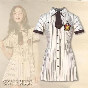 Harry Potter cos Wear the Gryffindor style JL Uniform cosplay Costume womens skirt anime full set