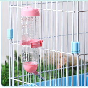 60ML/80ML Pet Hamster Water Fountain Small Pets Drinking Bowl Pet Water Dispenser Drinker Feeder