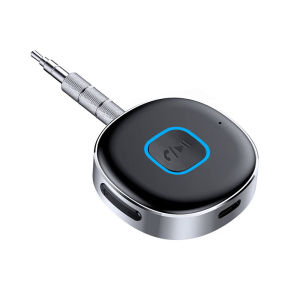 Car Bluetooth-compatible 5.0 Receiver Transmitter Handsfree Adapter Built-in Microphone Car Electronics Accessories
