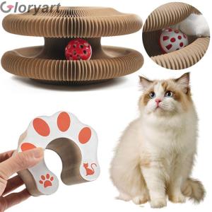 【New Arrival】 Magic Organ Cat Scratching Board Cat Climbing Frame Cat Interactive Toys Cat Grinding Claw Scratching Board Pet Supplies