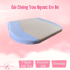 Gối Chống Trào Ngược Cho Bé Babyskin Chống Chớ Sữa Chống Sặc Chất Liệu Latex Foam Êm Ái Không Mùi