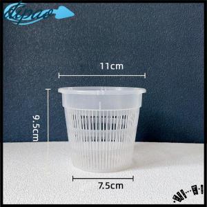 【dipao】 11 14cm Mesh Pot Root Control Transparent Flowerpot For Orchid Flower Breathable Growth Container Garden Plastic Flower Pot