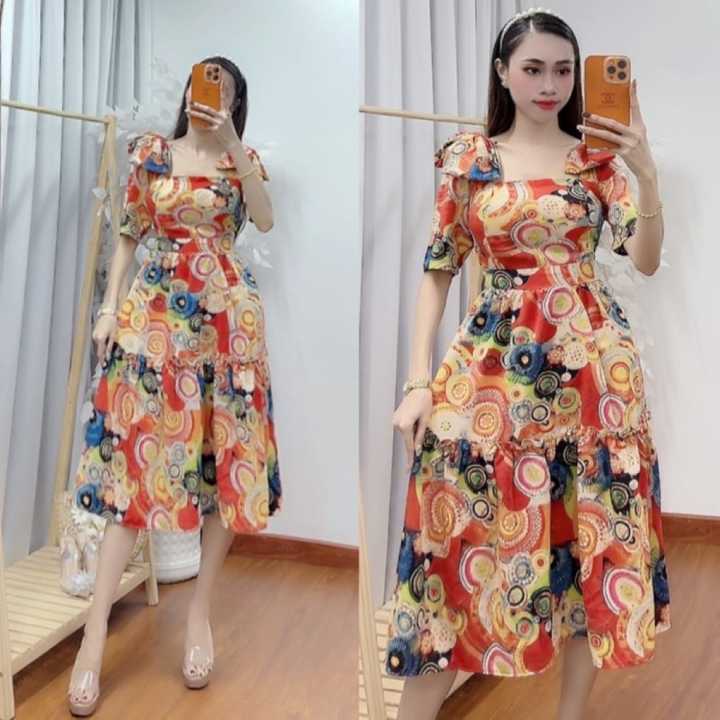 Authentic Vietnam Padded Dress | Lazada PH