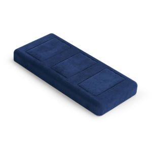 Oirlv เครื่องประดับกำมะหยี่แหวนต่างหูสร้อยข้อมือสร้อยคอเก็บถาดแสดงผลทั้งชุดถาดแสดงเครื่องประดับ TT072