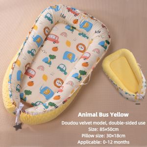 5 in 1 Crib Bedding Set crib nest Baby Bassinet Newborn Baby Nest For Newborn Set Nursing Pillow For Baby