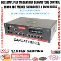 Box Amplifier MEGANTARA Plus Tone Control XBR Middel Subwoofer Echo Hugos. 