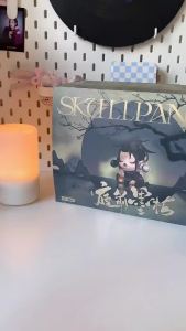 SKULLPANDA ink plum blossom Series Figures blind action figure collection decorative gift toy doll Hộp mù đồ chơi Trang trí quà tặng