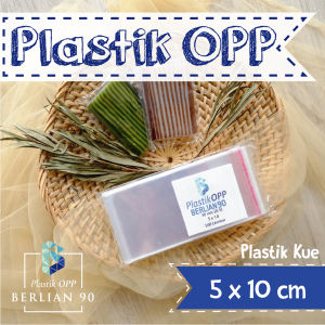 5x10 cm Plastik Opp 30 micron isi 100 lembar