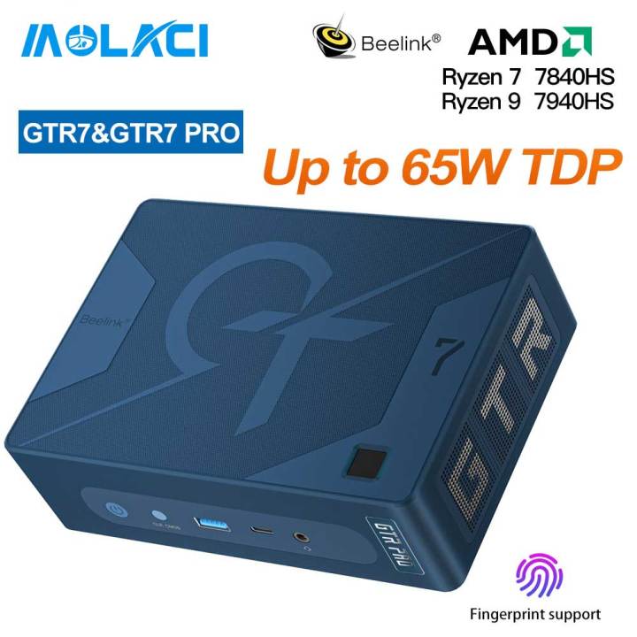 [AMD Ryzen 7 7840HS]Beelink GTR7 Mini PC มินิพีซี 32GB + 1TB 8C/16T ...