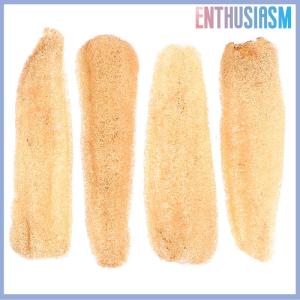 【Enthusiasm】🌟🌟【Hot Sale】🎈 ใยบวบใยบวบธรรมชาติ1ชิ้นแปรงขัดหม้อฟองน้ำ20-25ซม.