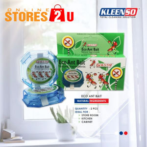 Pesso Eco Ant Bait (2pcs/Box) Eco Friendly Ant Killer & Repellent Safe Non-Toxic Ant Trap for Home Kitchen Cabinet Storage