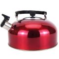 ♬Stainless Steel Whistling Kettle Household Kettle Teapot Kettle Takore, Takure (Red)✪. 