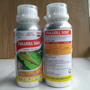 Fullkill 50EC  Chai nhôm 450ml -  hoạt chất Permethrin 500g/ lít- Đặc trừ bọ xít sâu cuốn lá nhỏsâu xanh rệp sáp mọt đục cành