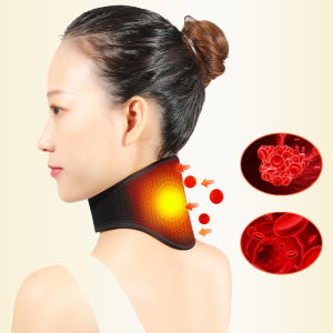 Electric Heating Warm Neck Wrap Acupoint Heating Bag Cervical Support