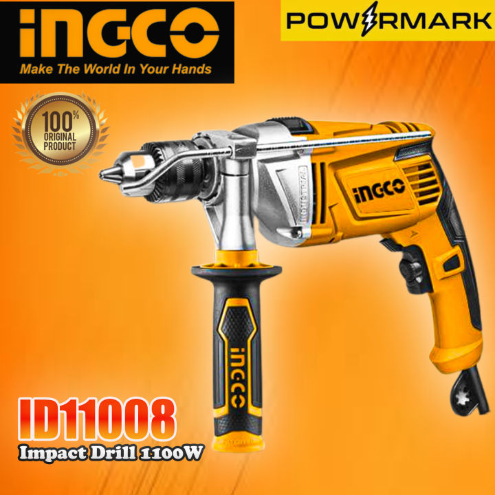 INGCO ID11008 Impact Drill 1100W POWERMARK IPT Lazada PH