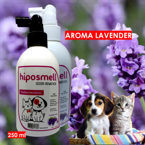 Hiposmell Penghilang Bau Kotoran Pipis Kucing Anjing ODOR REMOVER Parfum Plus Disinfectant Wangi dan Sehat