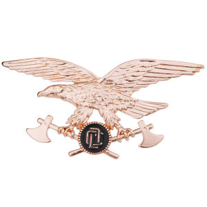 1Pc Mens Trendy Personality Retro Domineering Eagle Brooch Gold Silver Versatile Banquet Suit Accessories Jewelry Brooches Gift