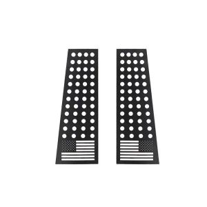 Cornerr Aluminum Alloy Car Window Center Pillar Decoration Cover for Ford Bronco 4 Doors 2021 2022 Up Accessories M2Y9R