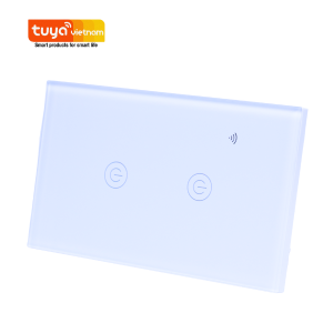 Công tắc cảm ứng thông minh wifi đèn led hiển thị trạng thái wifi