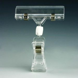 Kẹp nhựa quảng cáo wobbler dùng để kẹp giấy sale giá sp hoặc CTKM V06 chuyên dùng trong các shop siêu thị điểm bán