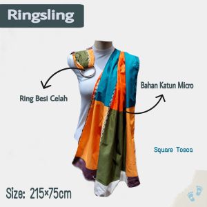 gendongan bayi ring sling carrier baby