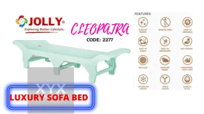 Sofa Bed Plastic Luxury Heavy Duty Sofa Bed MATIBAY (JOLLY 2277)