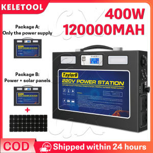 1200W Solar Power Station Portable Solar Camping Generator Large Capacity Power Station Handheld Battery Power Bank Camping Outdoor
