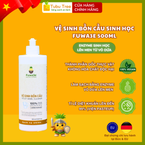 Nước tẩy bồn cầu nhà tắm sinh học Fuwa3e 500m hương khuynh diệp