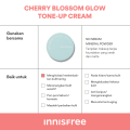 Innisfree Cherry Blossom Glow Tone Up Cream 50ml - Facial Moisturizers / Krim Mencerahkan Seketika untuk Kulit Kusam. 
