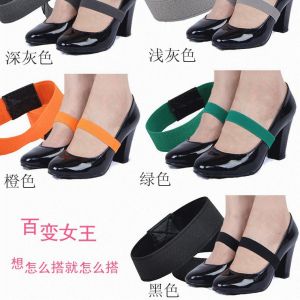 [Free Shipping] Shoelaces For High-Heeled Shoes/Prevents High-Heeled Shoes From Slipping Off/Elastic Straps/Multiple Colors