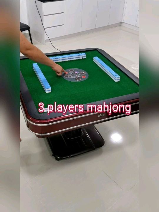 Automatic mahjong table/自动麻将机/3人麻将/三人麻将/电子麻将桌/电动麻将桌/马来西亚麻将牌/Electric ...