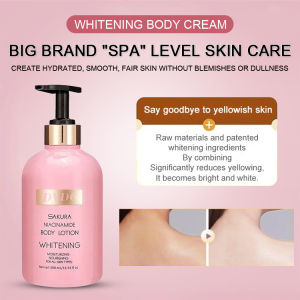 [Whitening 3 degrees in 5 days] Niacinamide whitening body lotion Moisturizing body lotion Improving dryness lotion Brightening skin tone Smooth skin