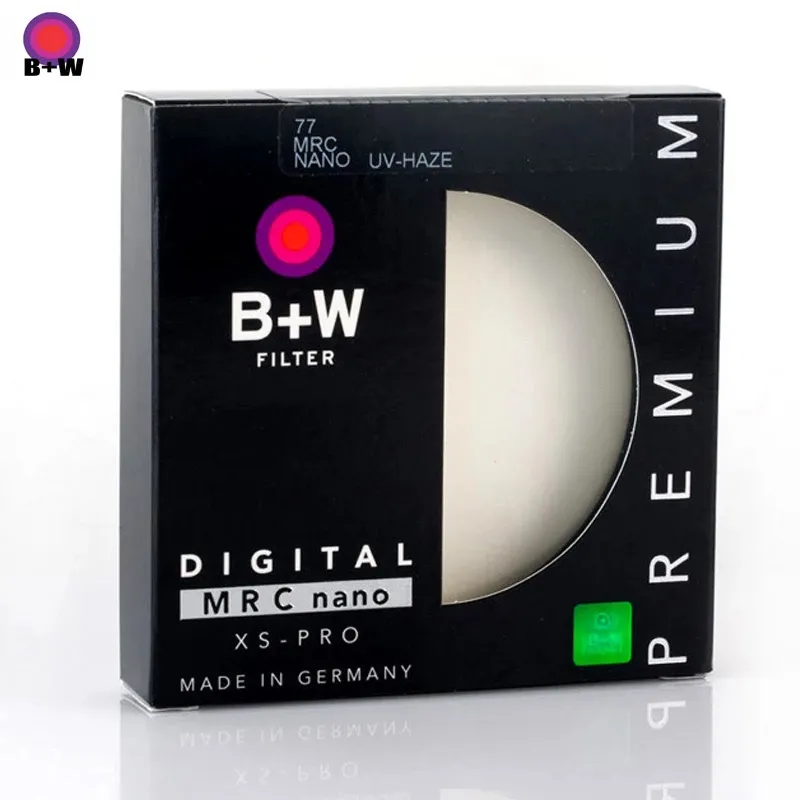B+W Digital UV Filter 49mm 52mm 55mm 58mm 62mm 67mm 72mm 77mm 82mm
