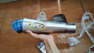 Knalpot DPJ Keong Corong Blue sarangan setengah suara ngker ngker helikopter