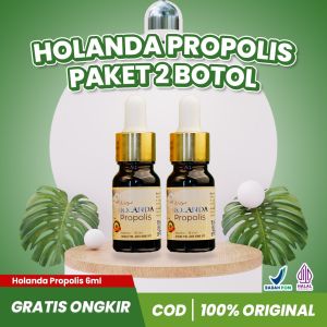 HOLANDA PROPOLIS PAKET HEMAT 2 botol 6ml suplement kesehatan