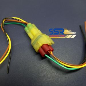SOKET KABEL SPUL SPULL DLC PIN 4 WATERPROOF KAWASAKI NINJA R RR S SS ORIGINAL
