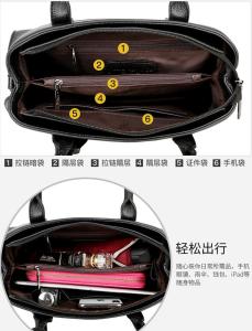 Smart King New Handbag For Women Girls Genuine Cow Leather Fashion Elegant Retro Shoulder Sling Bag Top Handle Bags