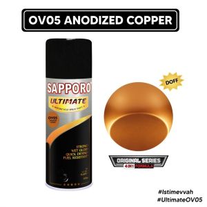 Sapporo Ultimate OV05 Anodized Copper / Sapporo Ultimate / Cat Semprot / Cat Aerosol Terbaik / Sapporo Spray / Sapporo