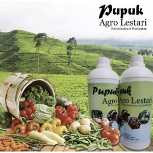 Pupuk Agro Lestari kemasan 500ml pupuk organik untuk pertumbuhan dan pembesaran tanaman