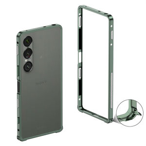 Cooling Medium Frame Case For Sony Xperia 1 VII 1 VI 5G Aluminium Alloy Metal Border Phone Cover