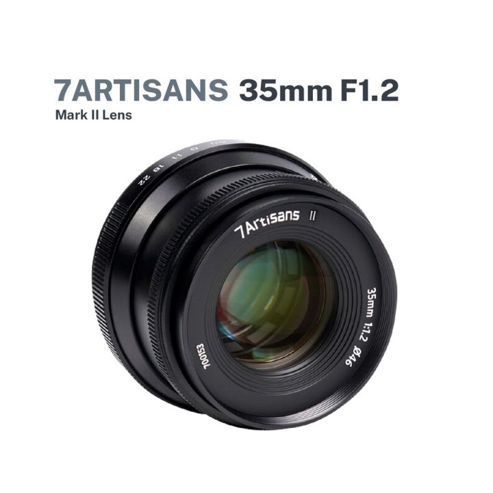 FX 7artisans 35mm II Large Aperture Prime APS-C Lens