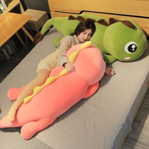 9 Style 60/85/110CM Dinosaur Pillow Plush Toys Doll Stuffed Toys for Girls Sleeping Large Pillow Accompanying Doll Ragdoll Girl Soft Baby Toys