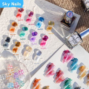 JELIVA 15 สี ชุดยาทาเล็บเจล (ไม่มีการ์ดสี) สีเจลทาสีเล็บหลากสี สามารถจัดส่งได้ทันที