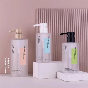 10-20pcs 300/500ml Empty Plastic Lotion Bottle Body Wash /Shampoo Bottle Toiletries Container Empty Frosted Bottle