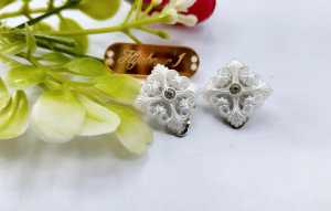 HN1 Hijabnur1 - Anting Klip hijab/ Anting Jepit Hijab Handmade