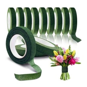 5/10Pcs Flower Tape Floral Tape Florist Elastic Tape Floral Waterproof Self Adhesive Green Tape Flower Packaging