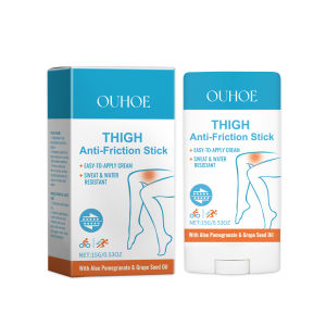 OUHOE 15g Thigh Chafing Prevention Stick Moisturizing Anti Friction Balm for Outdoor Sports Skin Protection Repair