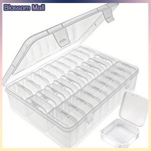 [Blossom] DIY Painting Embroidery Storage Box Nail Art Jewelry Rhinestone Mosaic Storage Container Multifunctional Storage Box