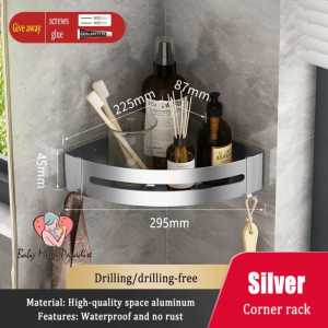 Bathroom Rack Corner Rack Shower Gel Shampoo Cosmetics Storage Rack Kitchen Seasoning Rack